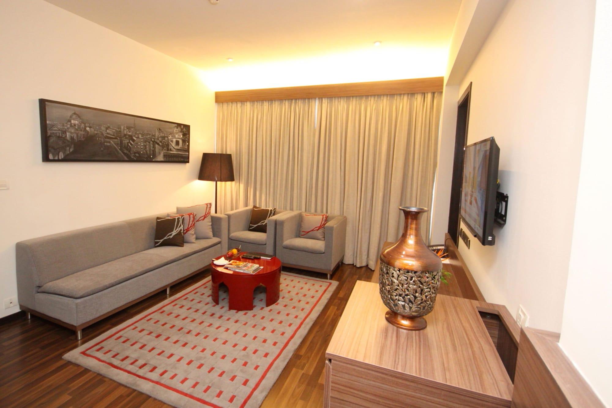 Vivanta Kolkata Em Bypass Esterno foto Living room